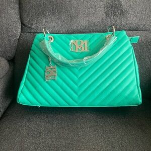 Badgley Mischka Quilted Shoulder Bag